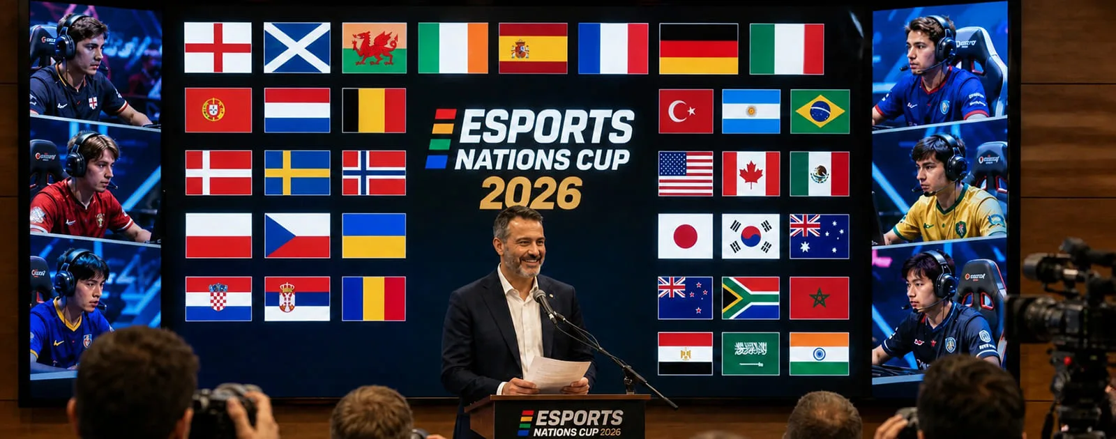 64 країни отримали прямі запрошення на Esports Nations Cup 2026 з EA Sports FC