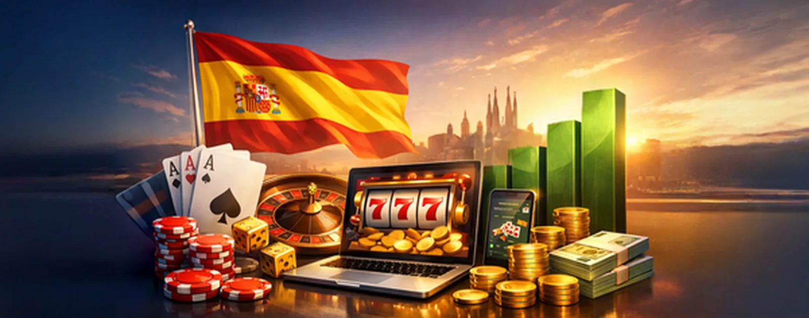 “The online gambling market in Spain is showing record growth.”