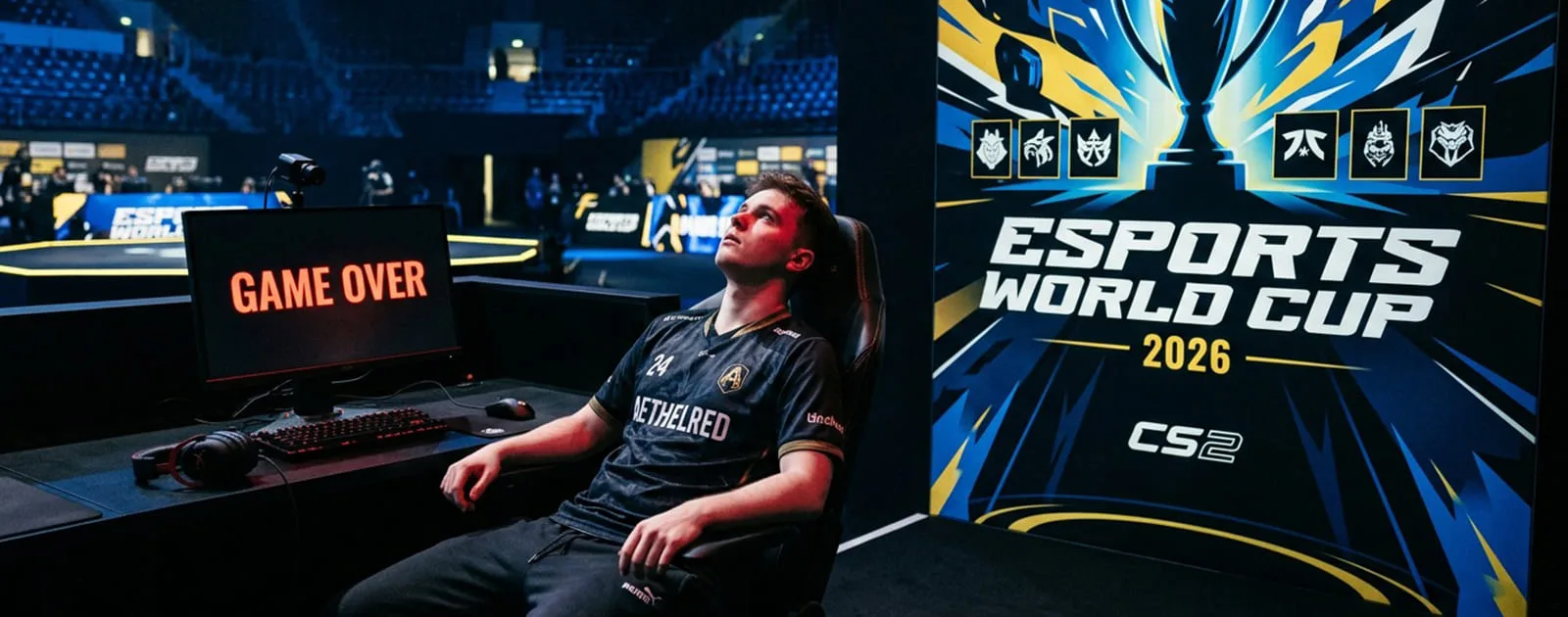 Жоден із 46 українців не пробився на Esports World Cup 2026 з CS2