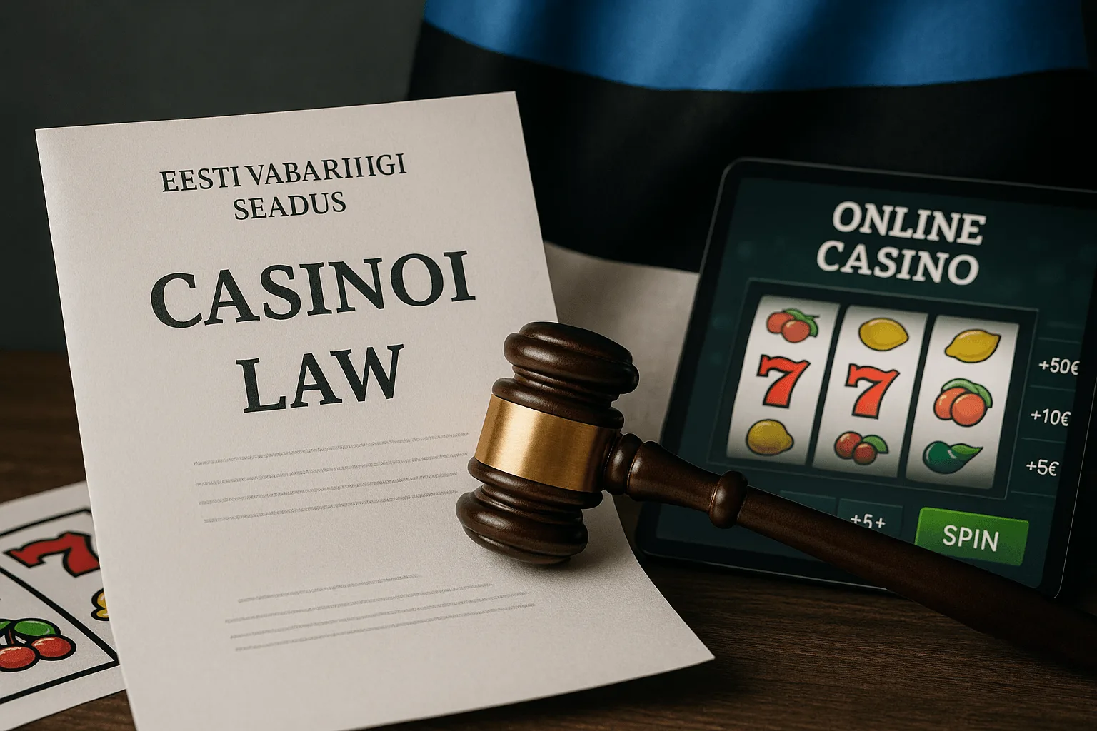 Due to a printing error in the law, online casinos in Estonia will remain tax-free in 2026