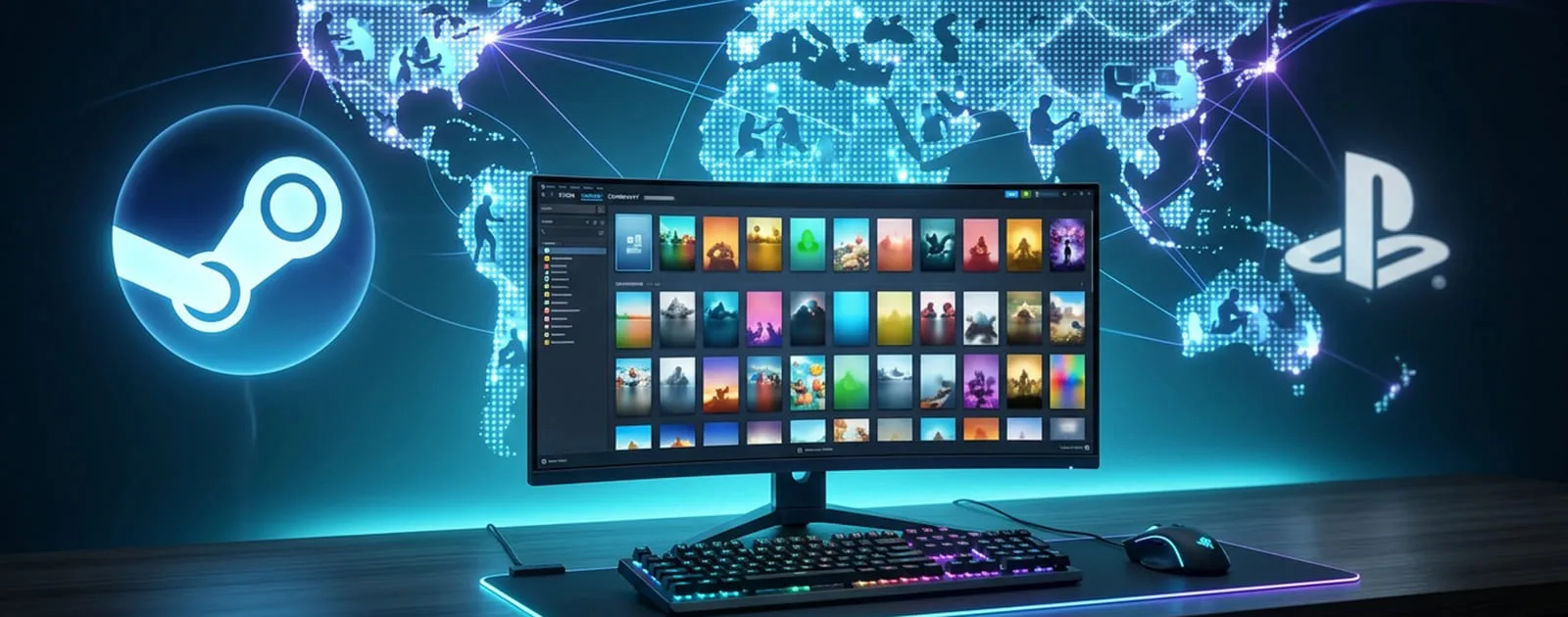Steam може налічувати майже 200 мільйонів активних гравців і вже випереджати PlayStation